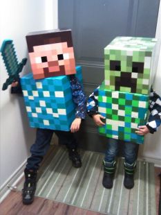 The Minecraft familia